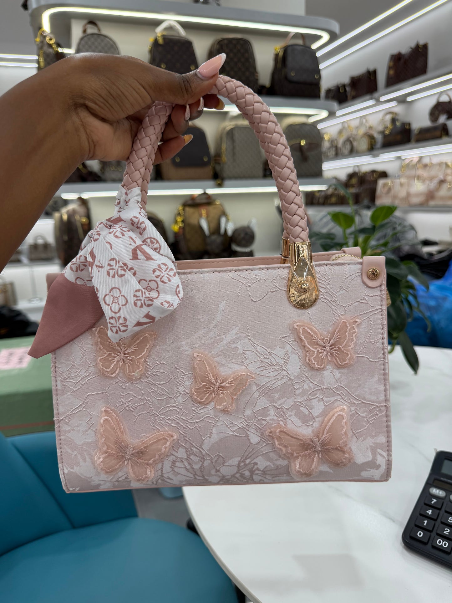 Charlotte butterfly crossbody bag