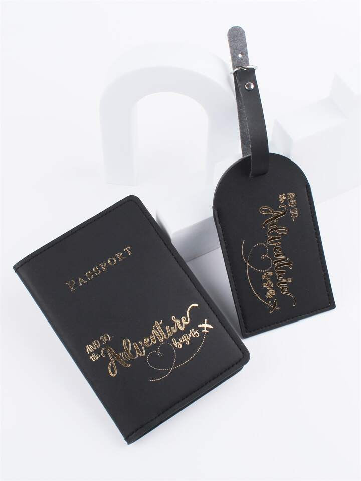 Passport cover and luggage tag