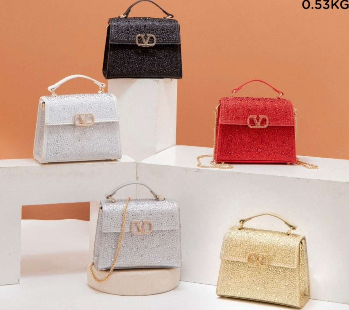 Glitz shoulder bag