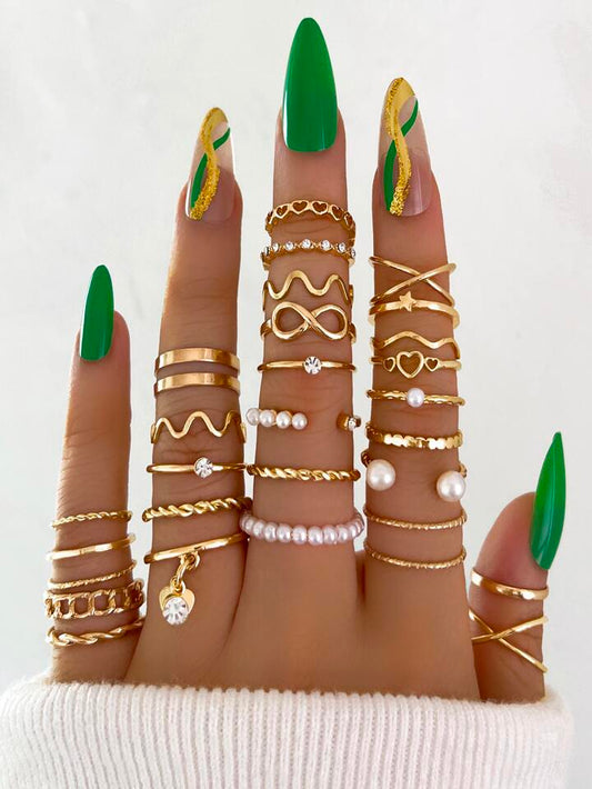 28 pcs ring set