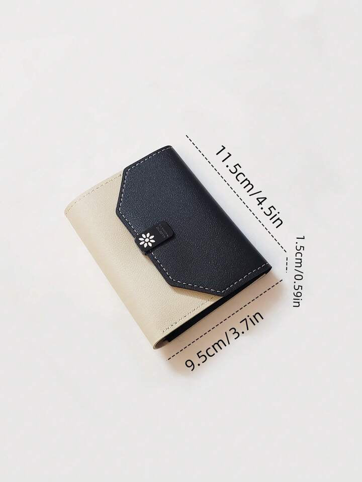 Mini two toned wallets